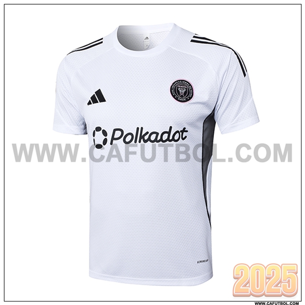 Camiseta Entrenamiento Inter Miami CF Blanco/Negro 2025 2026