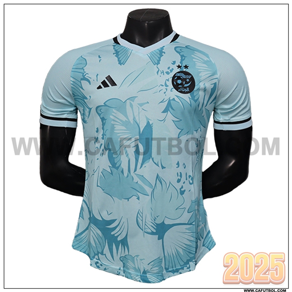 Camiseta Equipo de Argelia Azul Claro Edicion Especial 2025 2026
