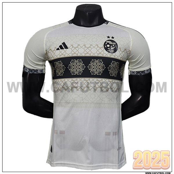 Camiseta Equipo de Argelia Blanco Edicion Especial 2025 2026