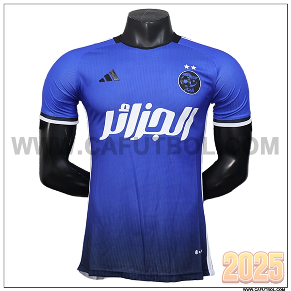 Camiseta Equipo de Argelia Azul Edicion Especial 2025 2026