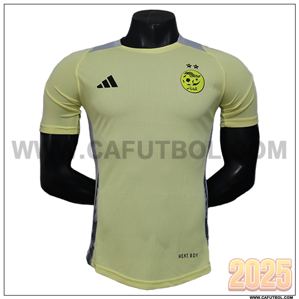 Camiseta Equipo de Argelia AMARILLO Edicion Especial 2025 2026