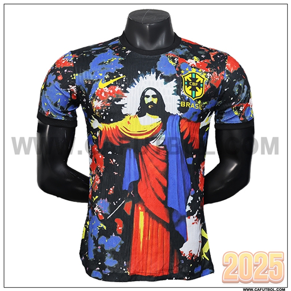 Camiseta Equipo de Bresil Negro Edicion Especial 2025 2026