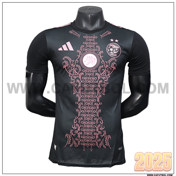 Camiseta Equipo de Argelia Negro Edicion Especial 2025 2026