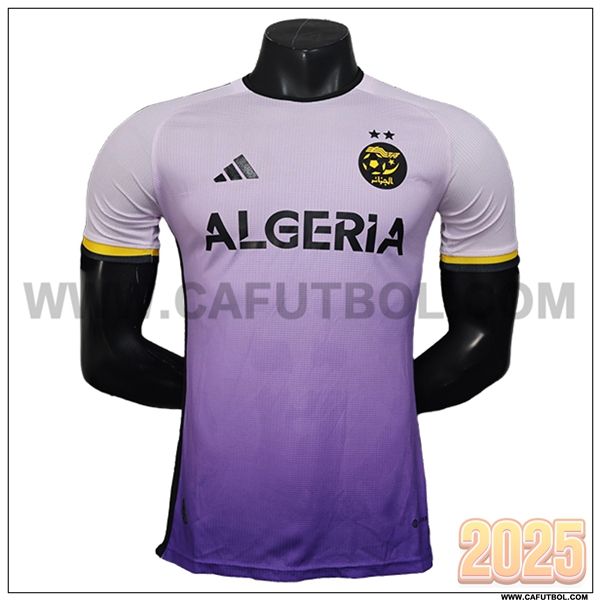 Camiseta Equipo de Argelia Purpura Edicion Especial 2025 2026