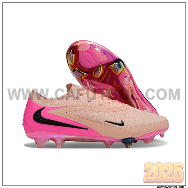 Nike Botas De Fútbol Phantom GX III Elite FG Rosa/Negro