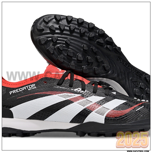 Adidas Botas De Fútbol PREDATOR 25 ELITE TF BOOTS Negro/Blanco/Naranja
