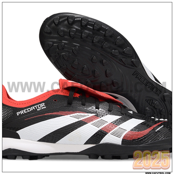 Adidas Botas De Fútbol PREDATOR LEAGUE FT TURF Negro/Blanco/Naranja