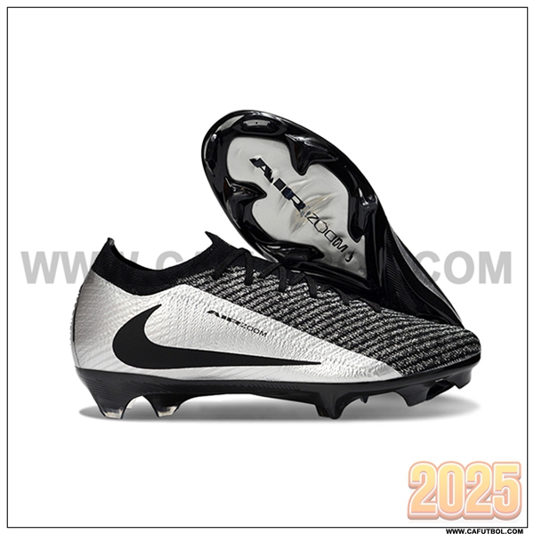Nike Botas De Fútbol AIR Zoom Mercurial Vapor 16 Elite XXV FG Gris/Negro
