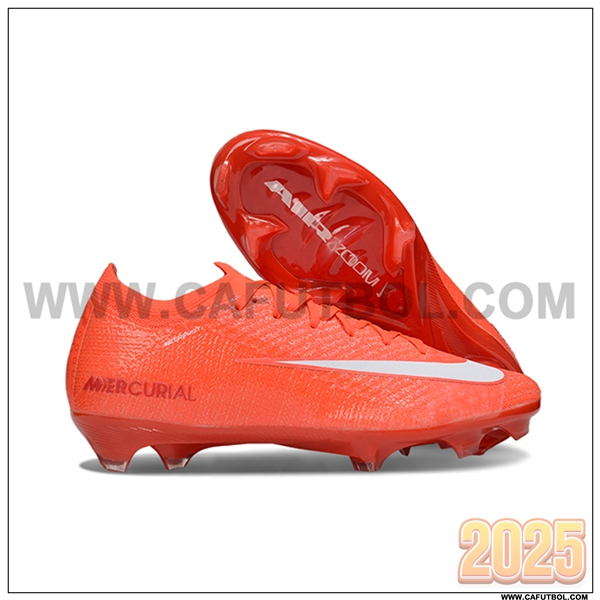 Nike Botas De Fútbol AIR Zoom Mercurial Vapor 16 Elite XXV FG Naranja/Gris