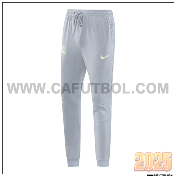 Pantalones Entrenamiento FC Barcelona Gris 2025 2026