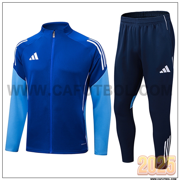 Chandal Chaquetas Futbol Adidas Azul 2025 2026