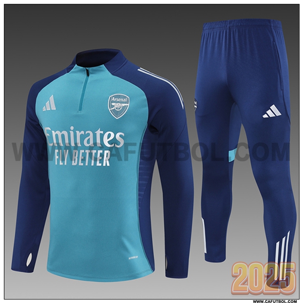 Chandal de Futbol Arsenal Ninos Azul 2025 2026