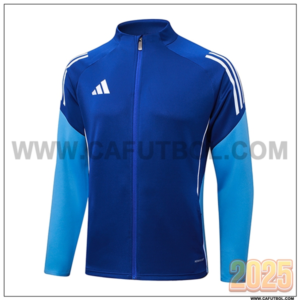 Chaquetas Futbol Adidas Azul 2025 2026