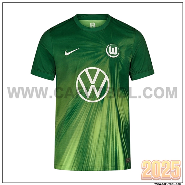 Nuevo Camiseta de VfL Wolfsburg Primera Verde 2025 2026