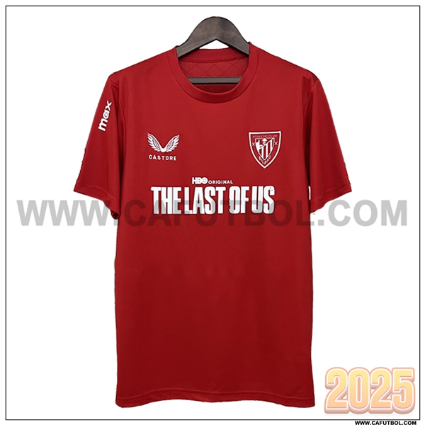 Camiseta de Portero Athletic Bilbao Rojo 2025 2026