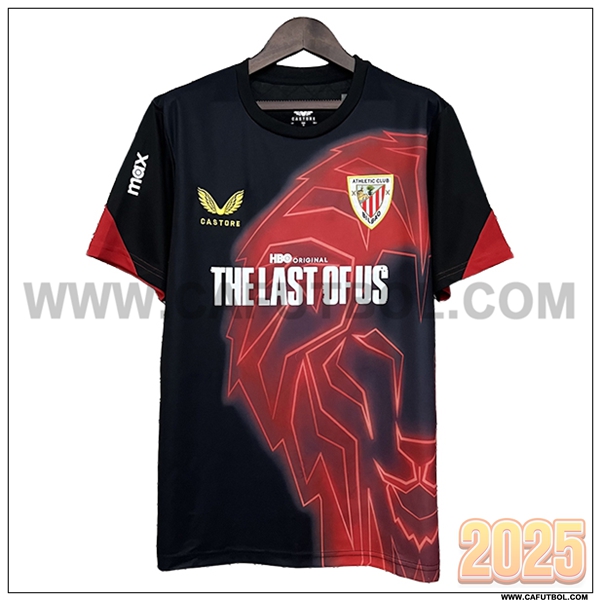 Camiseta Futbol Athletic Bilbao Rojo/Negro Edicion Especial 2025 2026