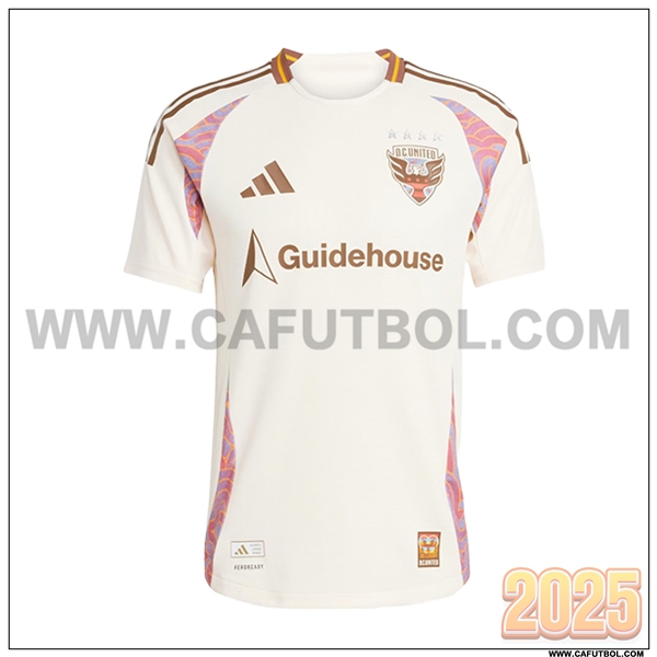 Nuevo Camiseta de DC United Segunda Beige 2025 2026