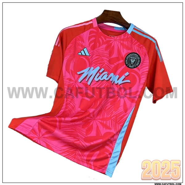 Camiseta Futbol Inter Miami CF Rojo Edicion Especial 2025 2026