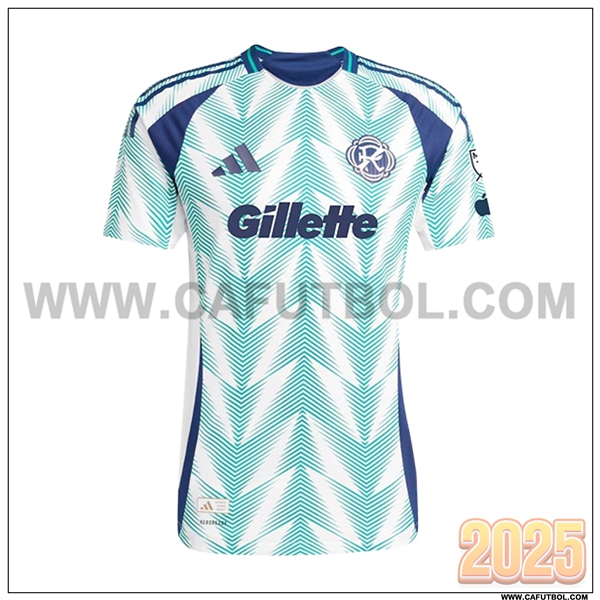 Nuevo Camiseta de New England Revolution Segunda Verde/Blanco 2025 2026