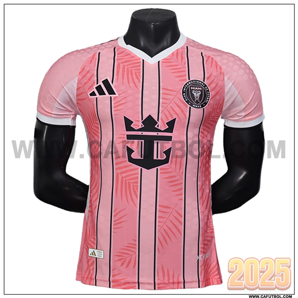 Camiseta Futbol Inter Miami CF Azul/Rosa Edicion Especial 2025 2026