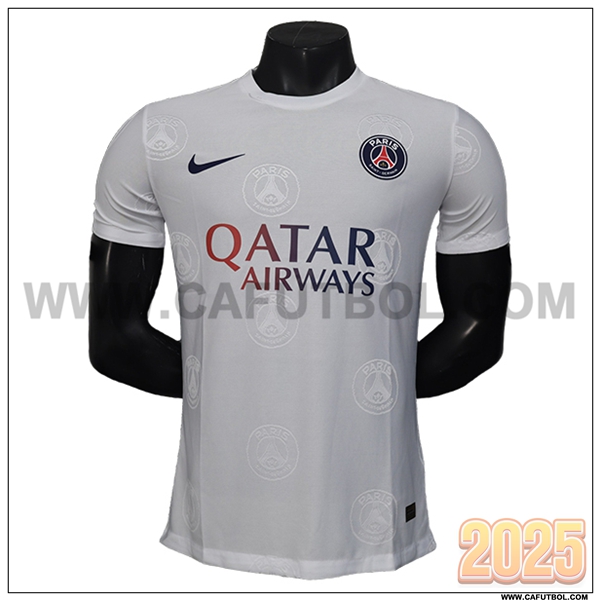 Camiseta Futbol PSG Blanco Edicion Especial 2025 2026