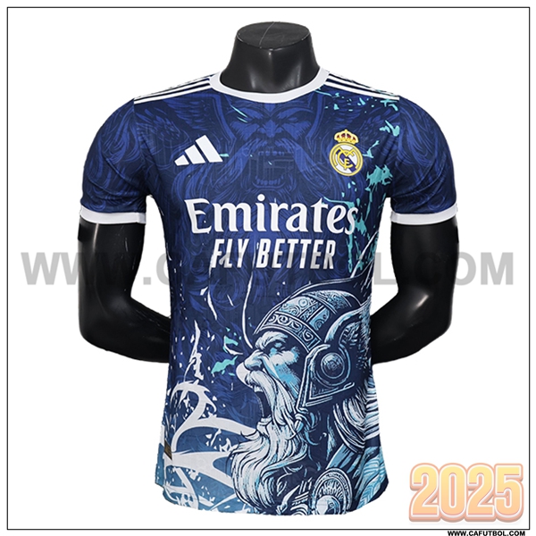 Camiseta Futbol Real Madrid Azul Marina Edicion Especial 2025 2026