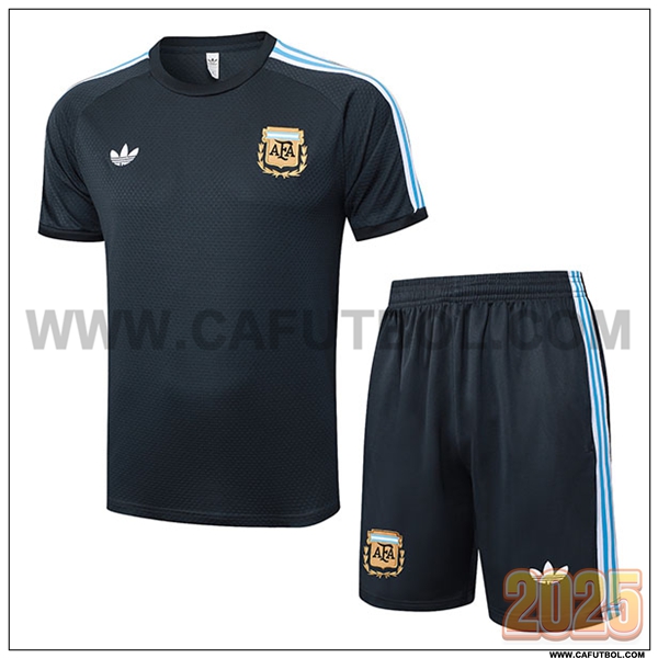 Camiseta Entrenamiento Argentina Gris Oscuro 2025 2026