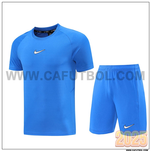Camiseta Entrenamiento Nike Azul 2025 2026 -02