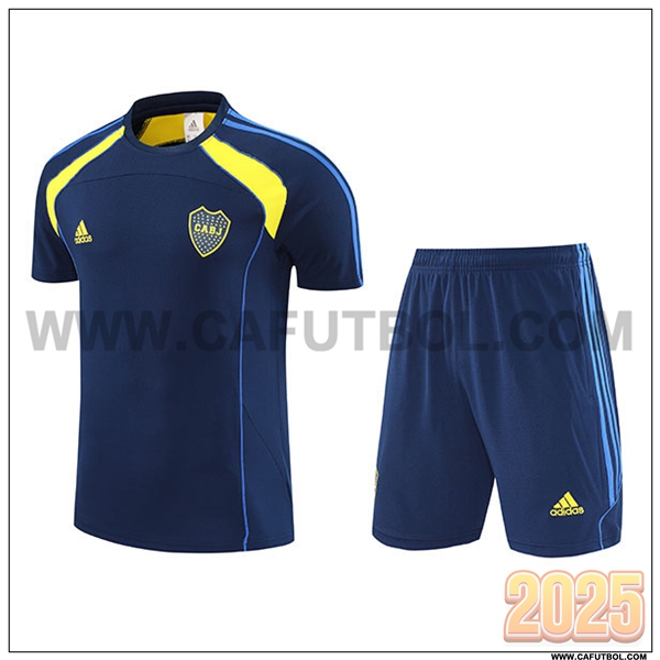 Camiseta Entrenamiento Boca Juniors Azul/Giallo 2025 2026