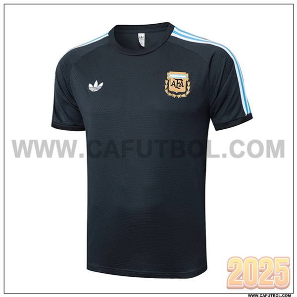 Camiseta Entrenamiento Argentina Gris Oscuro 2025 2026
