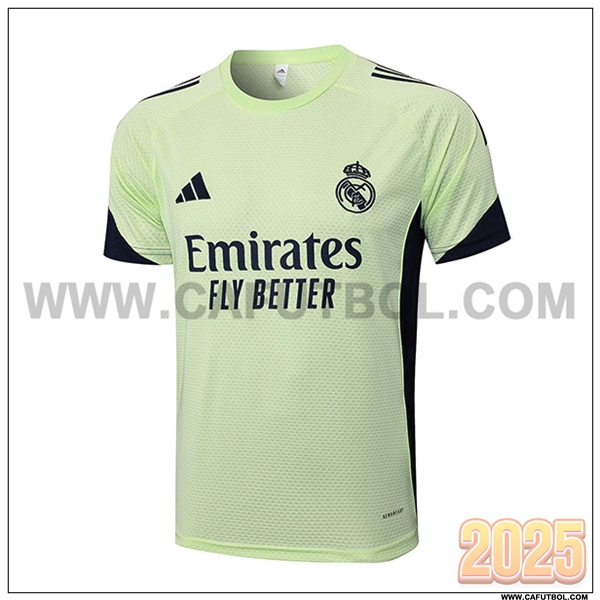 Camiseta Entrenamiento Real Madrid Verde/Azul 2025 2026