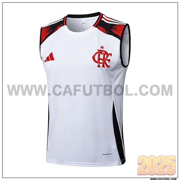 Chalecos De Futbols Flamengo Blanco/Negro/Rojo 2025 2026