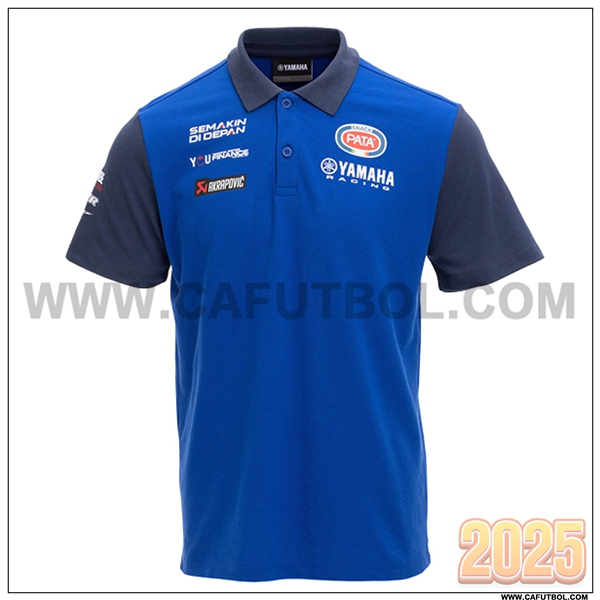 Polo F1 Yamaha Team Azul 2025