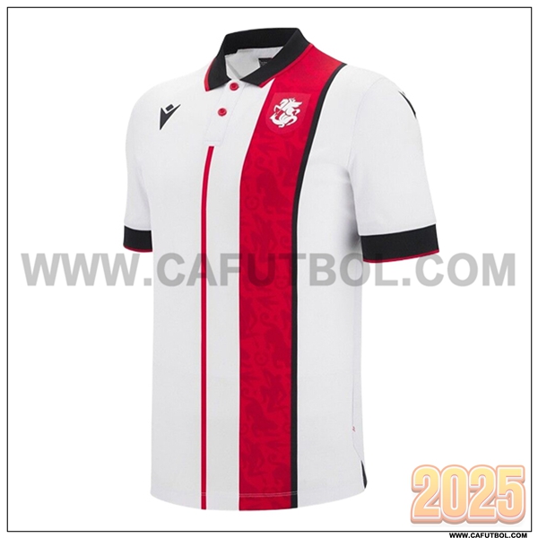 Nuevo Camiseta Equipo Georgie Primera Blanco/Rojo 2025 2026
