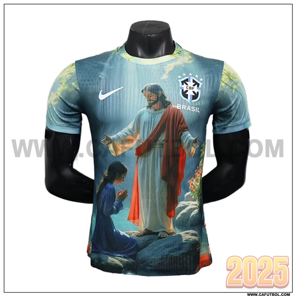 Camiseta Equipo de Brasil Verde Edicion Especial 2025 2026