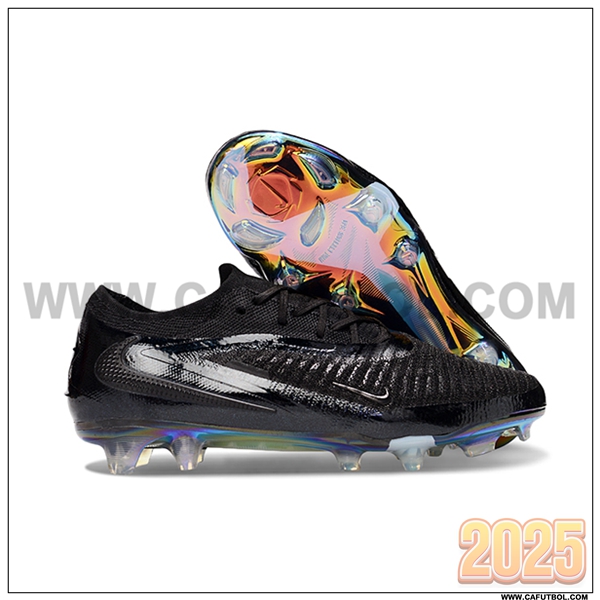 Nike Botas De Fútbol Phantom GX III Elite FG Negro/Blanco