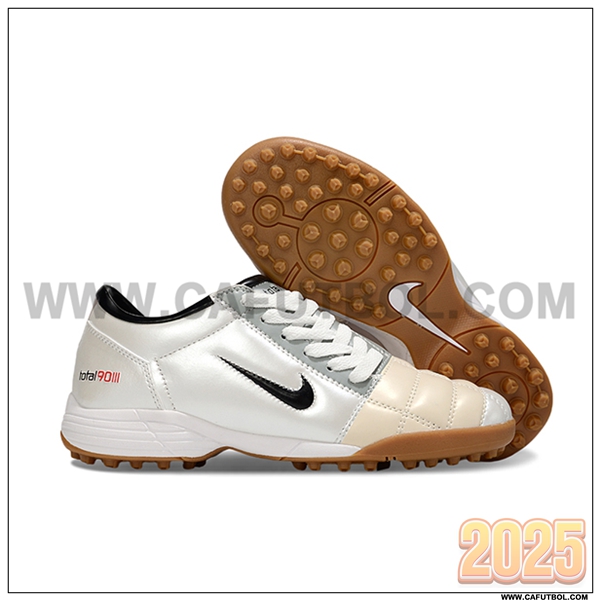 Nike Botas De Fútbol T90 TF Gris/Beige/Negro