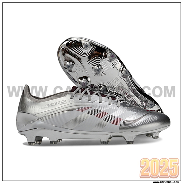 Adidas Botas De Fútbol 25 Predator Elite FG Gris
