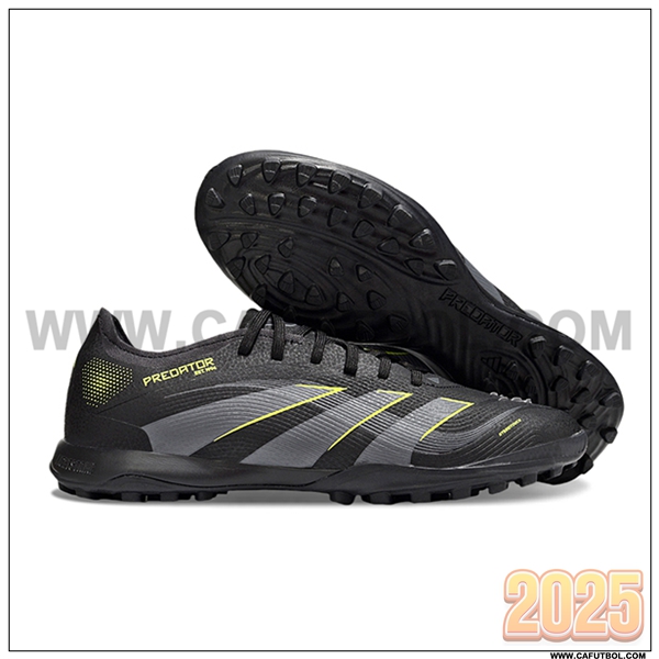 Adidas Botas De Fútbol PREDATOR 25 ELITE TF BOOTS Negro/Gris/Verde