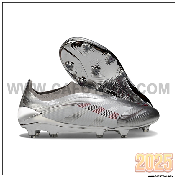 Adidas Botas De Fútbol 25 Predator Elite LL FG Gris