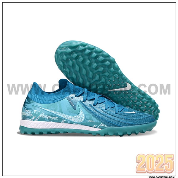 Nike Botas De Fútbol Phantom GX II EliteTF Azul