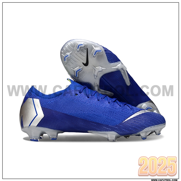 Nike Botas De Fútbol Mercurial Vapor XII Elite FG Azul/Gris