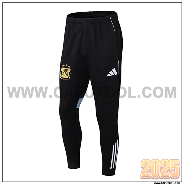Pantalones Entrenamiento Argentina Negro/Gris 2025 2026