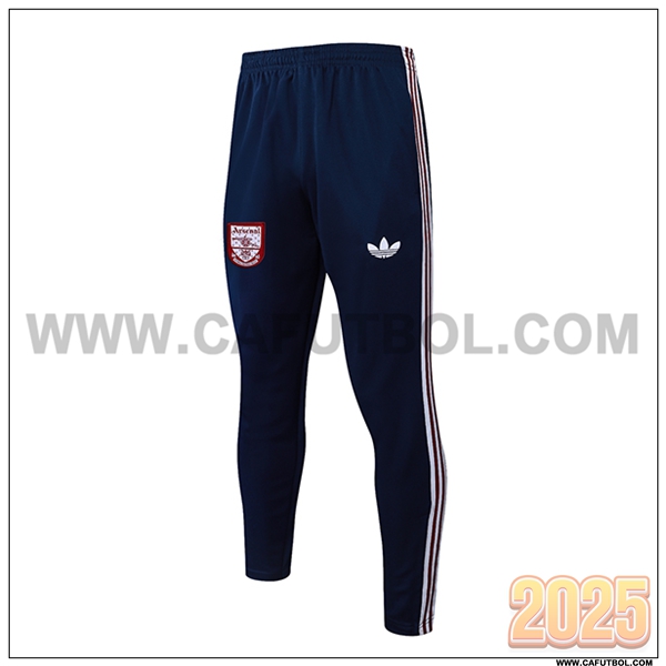 Pantalones Entrenamiento Arsenal Azul/Blanco/Rojo 2025 2026