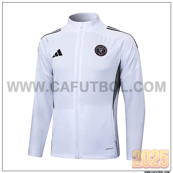 Chaquetas Futbol Inter Miami CF Blanco/Negro 2025 2026