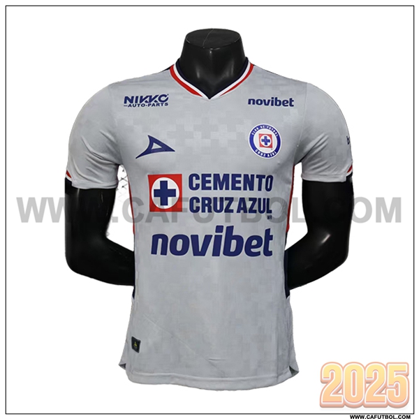 Segunda Camiseta Futbol Cruz Azul Blanco 2025 2026