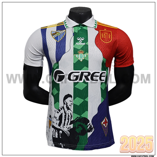 Camiseta Futbol Real Betis Blanco/Verde Edicion Especial 2025 2026