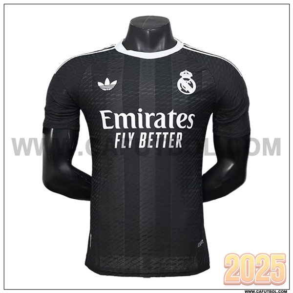 Camiseta de Portero Real Madrid Negro 2025 2026