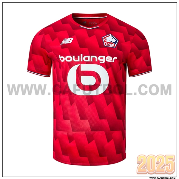 Nuevo Camiseta de Lille LOSC Primera Rojo 2025 2026