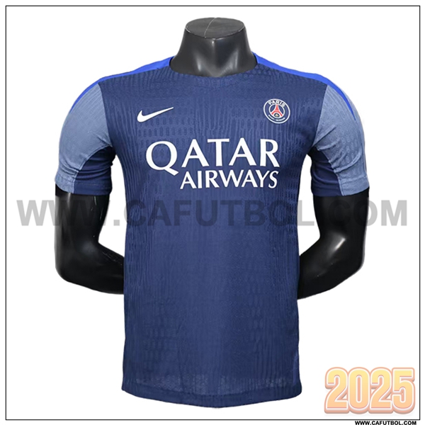 Camiseta Futbol PSG Azul Marina Edicion Especial 2025 2026